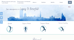 Desktop Screenshot of naturheilpraxis-mitterer.de